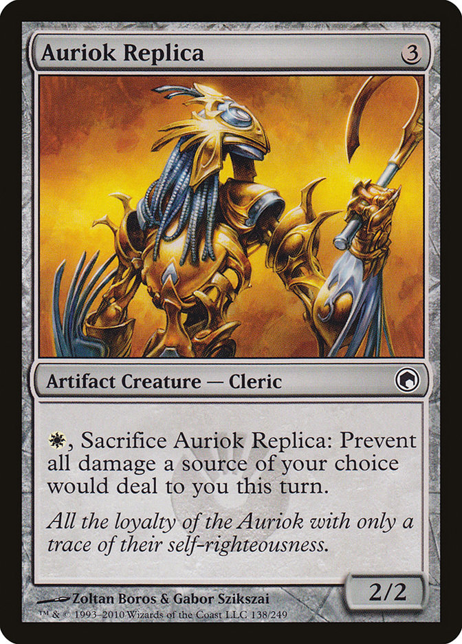 Auriok Replica [Scars of Mirrodin] | Nerdhalla Games