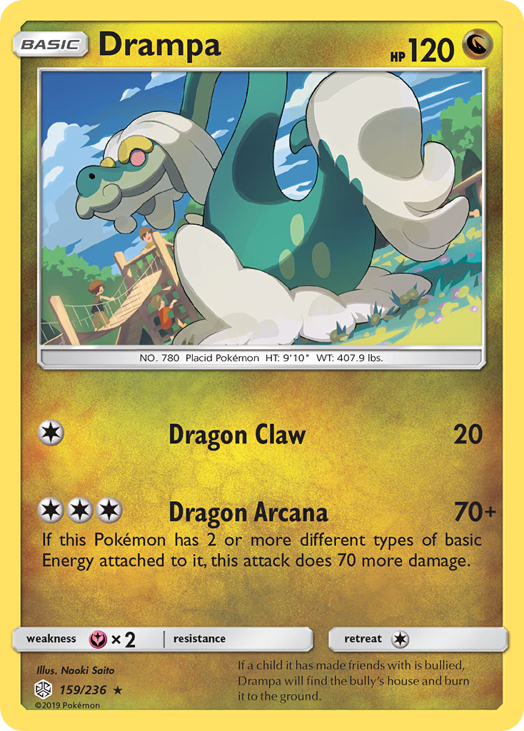 Drampa (159/236) [Sun & Moon: Cosmic Eclipse] | Nerdhalla Games