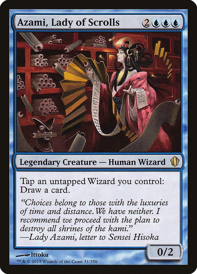 Azami, Lady of Scrolls [Commander 2013] | Nerdhalla Games