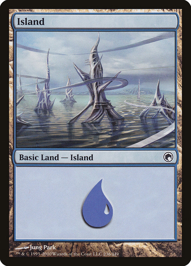 Island (236) [Scars of Mirrodin] | Nerdhalla Games