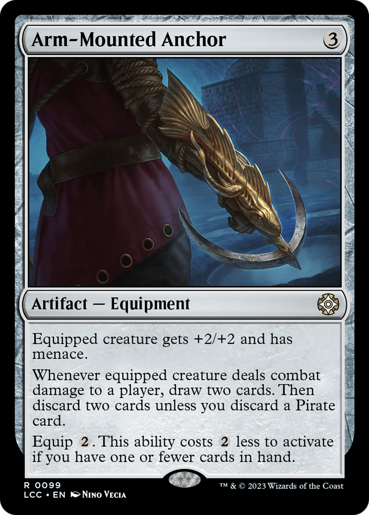 Arm-Mounted Anchor [The Lost Caverns of Ixalan Commander] | Nerdhalla Games