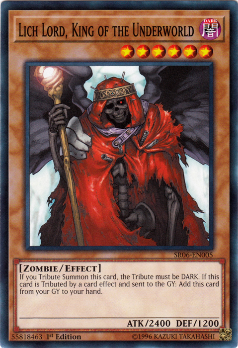 Lich Lord, King of the Underworld [SR06-EN005] Common | Nerdhalla Games