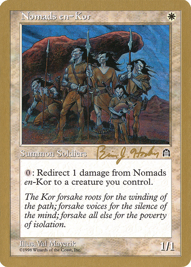 Nomads en-Kor (Brian Hacker) [World Championship Decks 1998] | Nerdhalla Games