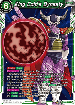 King Cold's Dynasty (Common) [BT13-084] | Nerdhalla Games