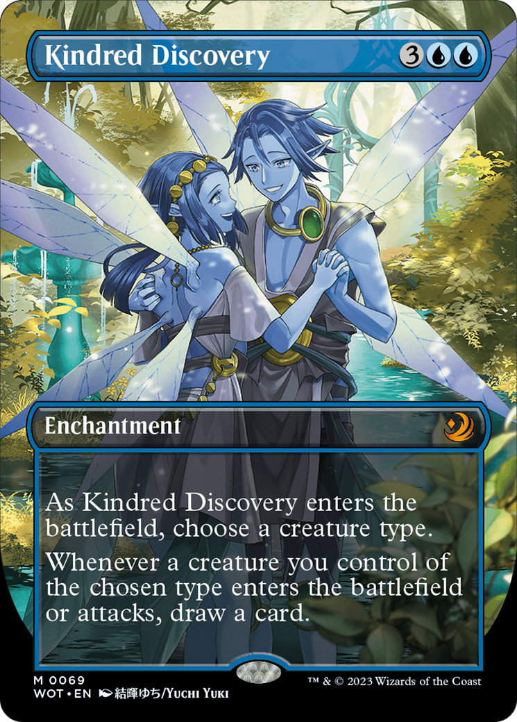 Kindred Discovery (Anime Borderless) [Wilds of Eldraine: Enchanting Tales] | Nerdhalla Games