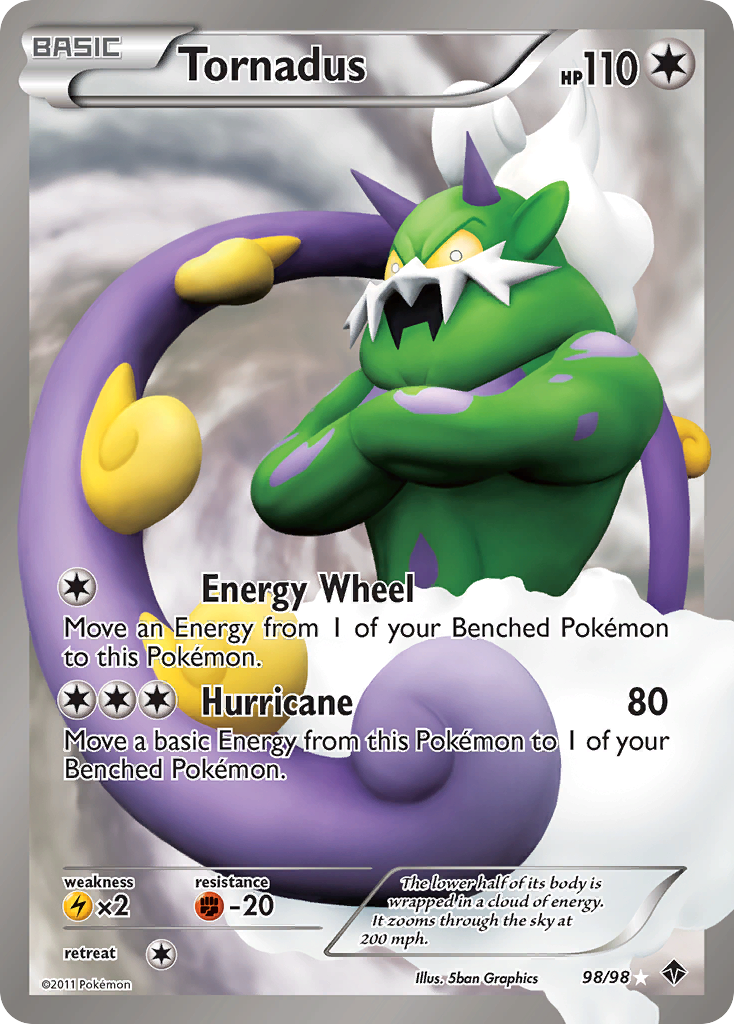 Tornadus (98/98) [Black & White: Emerging Powers] | Nerdhalla Games