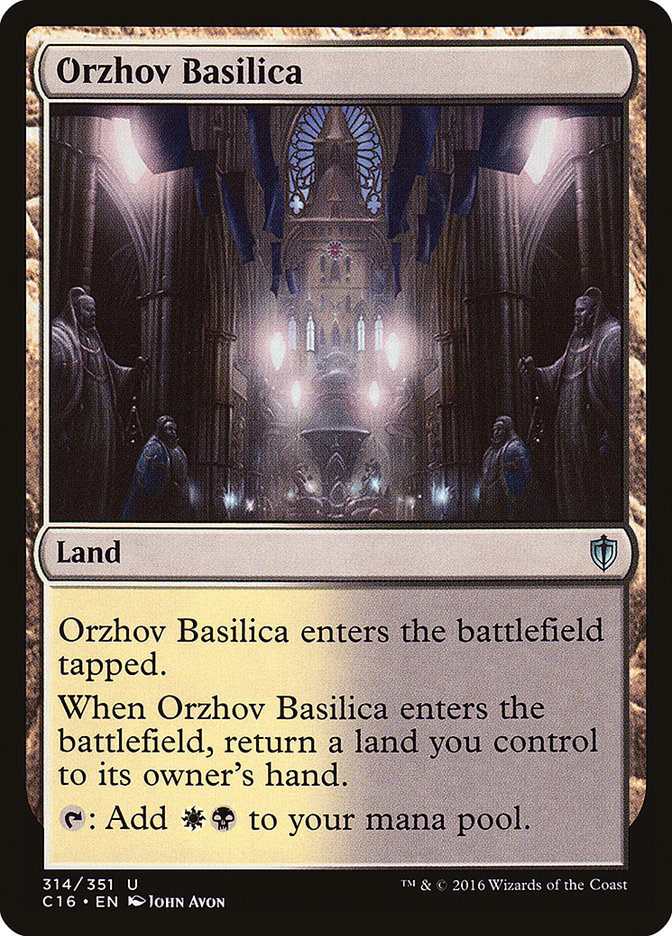 Orzhov Basilica [Commander 2016] | Nerdhalla Games