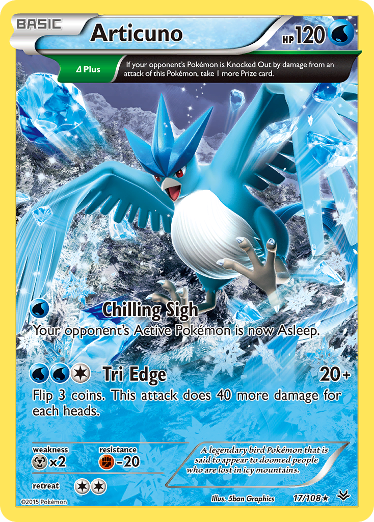 Articuno (17/108) [XY: Roaring Skies] | Nerdhalla Games