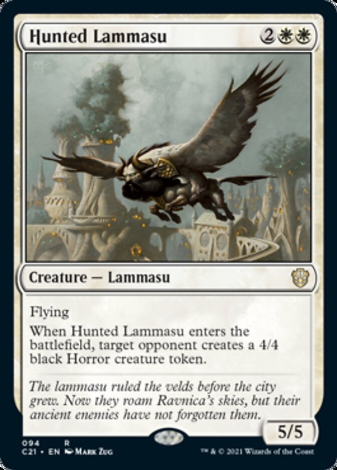 Hunted Lammasu [Commander 2021] | Nerdhalla Games