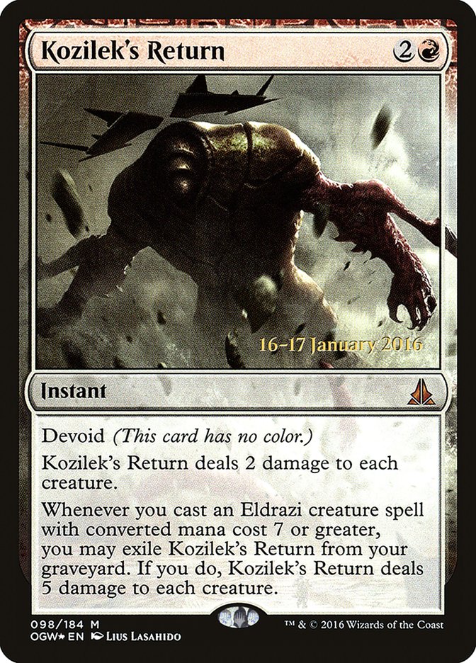 Kozilek's Return [Oath of the Gatewatch Prerelease Promos] | Nerdhalla Games