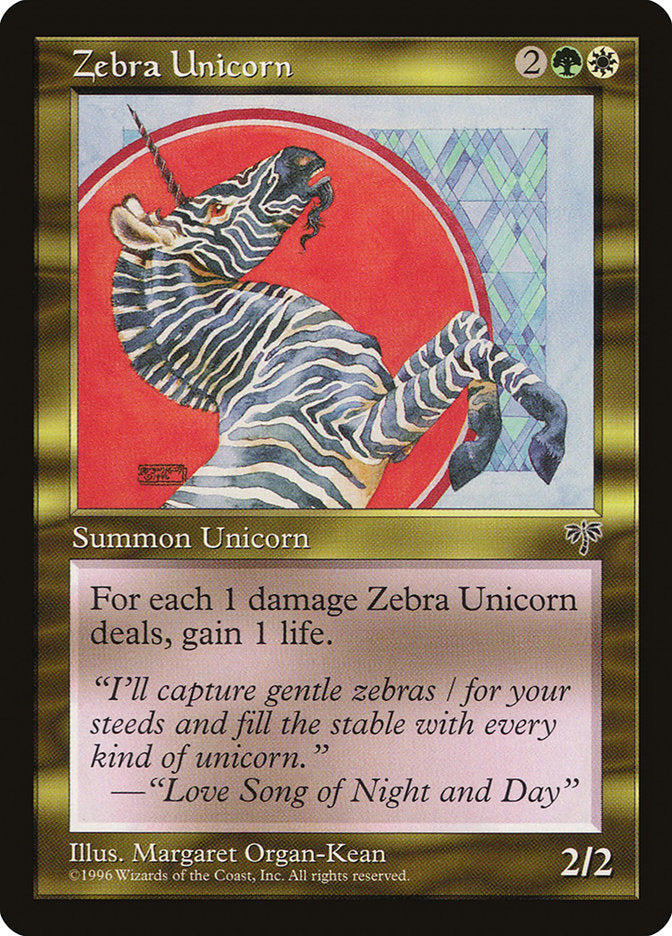 Zebra Unicorn [Mirage] | Nerdhalla Games