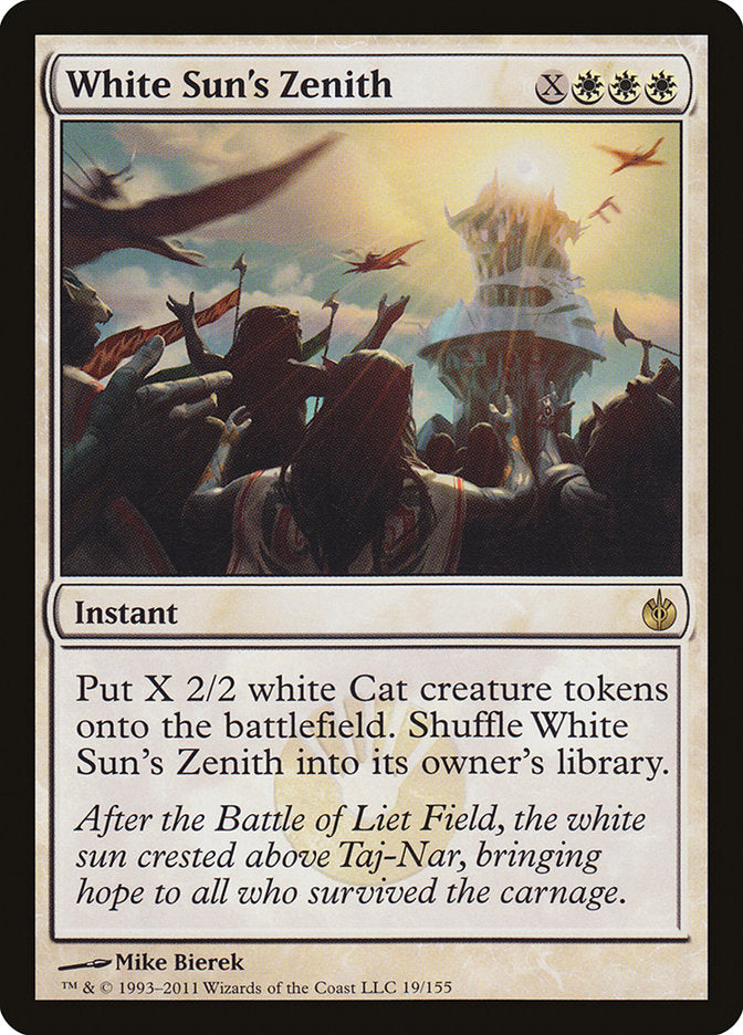 White Sun's Zenith [Mirrodin Besieged] | Nerdhalla Games