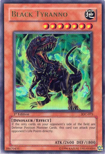 Black Tyranno [IOC-075] Ultra Rare | Nerdhalla Games