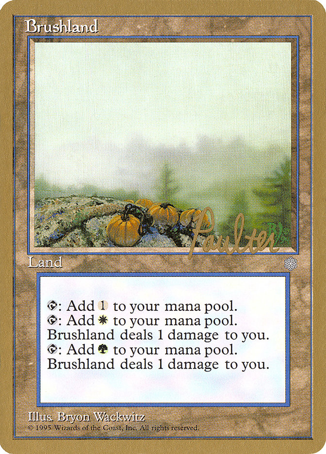 Brushland (Preston Poulter) [Pro Tour Collector Set] | Nerdhalla Games