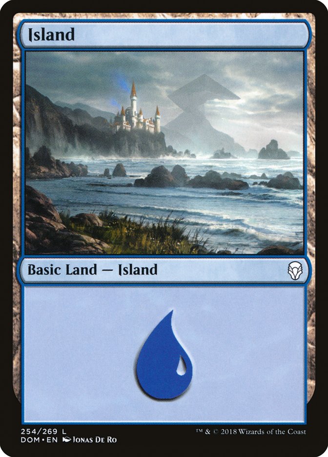 Island (254) [Dominaria] | Nerdhalla Games