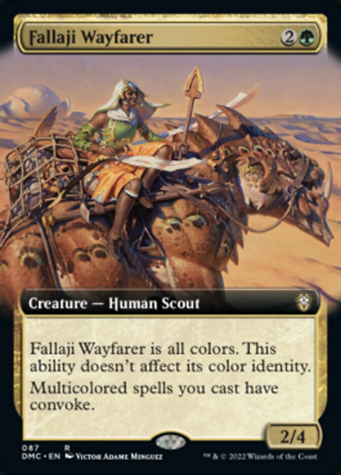 Fallaji Wayfarer (Extended Art) [Dominaria United Commander] | Nerdhalla Games