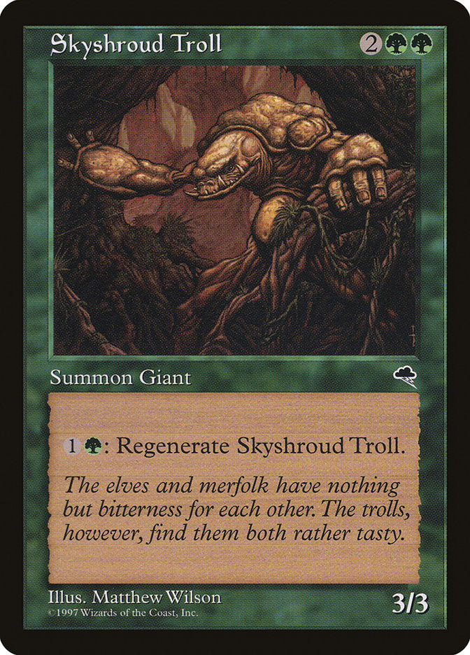 Skyshroud Troll [Tempest] | Nerdhalla Games