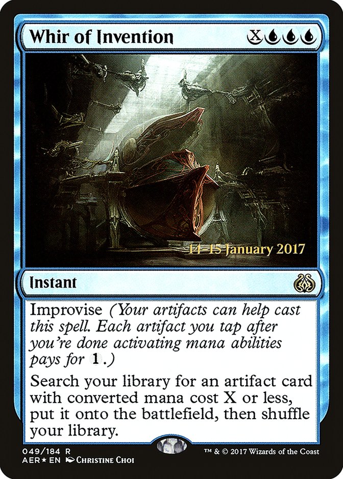 Whir of Invention  [Aether Revolt Prerelease Promos] | Nerdhalla Games