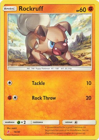 Rockruff (14/30) [Sun & Moon: Trainer Kit - Lycanroc] | Nerdhalla Games