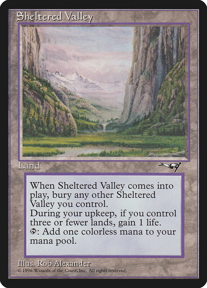 Sheltered Valley [Alliances] | Nerdhalla Games