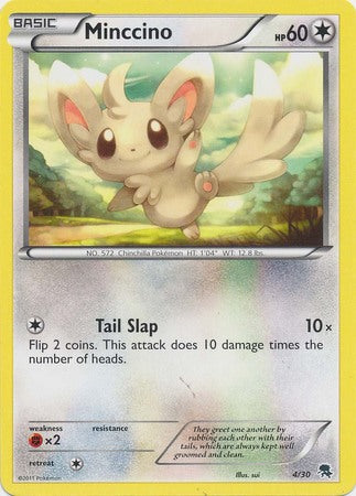 Minccino (4/30) [Black & White: Trainer Kit - Zoroark] | Nerdhalla Games