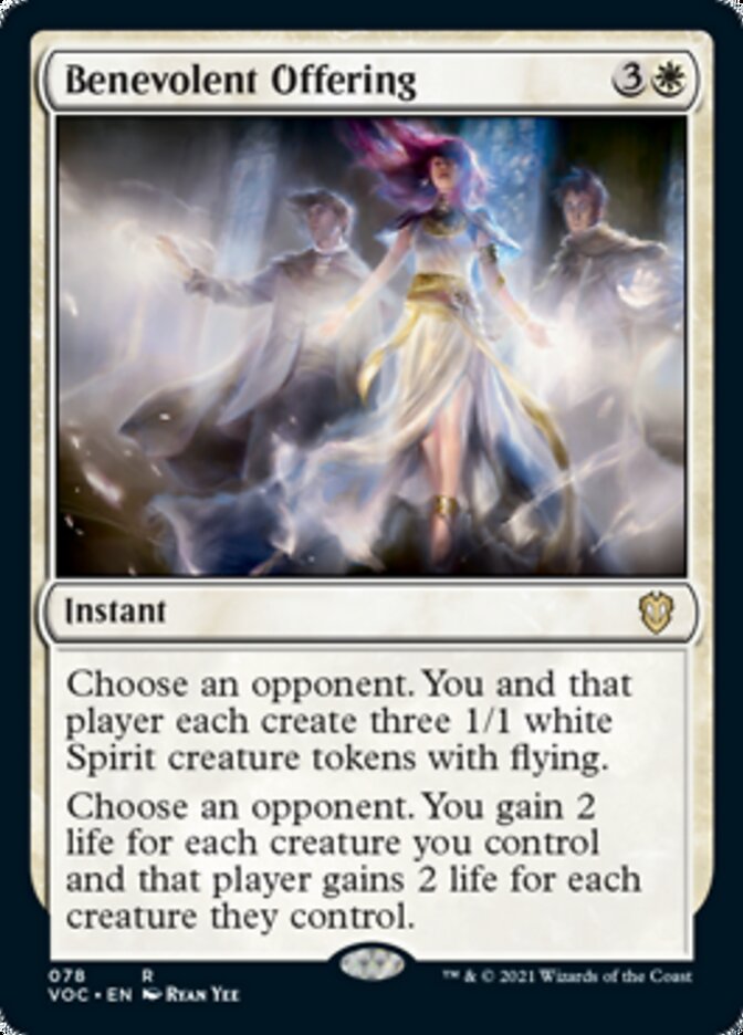 Benevolent Offering [Innistrad: Crimson Vow Commander] | Nerdhalla Games