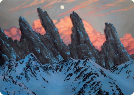 Mountain (275) Art Card [Dungeons & Dragons: Adventures in the Forgotten Realms Art Series] | Nerdhalla Games