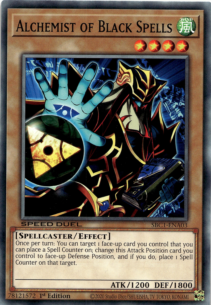 Alchemist of Black Spells [SBC1-ENA03] Common | Nerdhalla Games