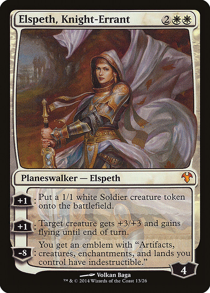 Elspeth, Knight-Errant [Modern Event Deck 2014] | Nerdhalla Games