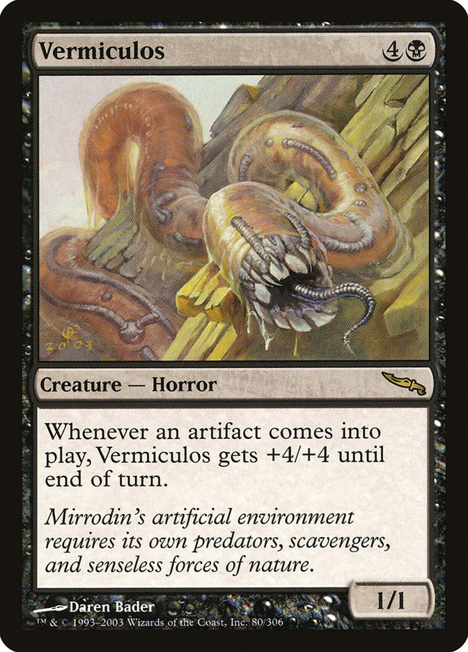 Vermiculos [Mirrodin] | Nerdhalla Games