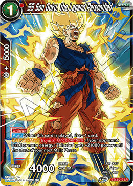 SS Son Goku, the Legend Personified [BT13-012] | Nerdhalla Games