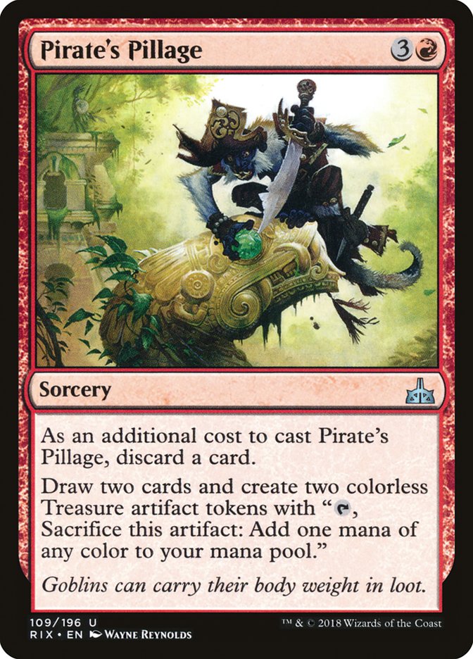 Pirate's Pillage [Rivals of Ixalan] | Nerdhalla Games