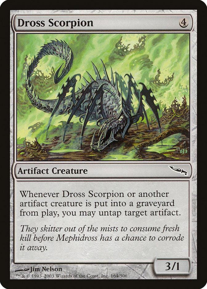 Dross Scorpion [Mirrodin] | Nerdhalla Games