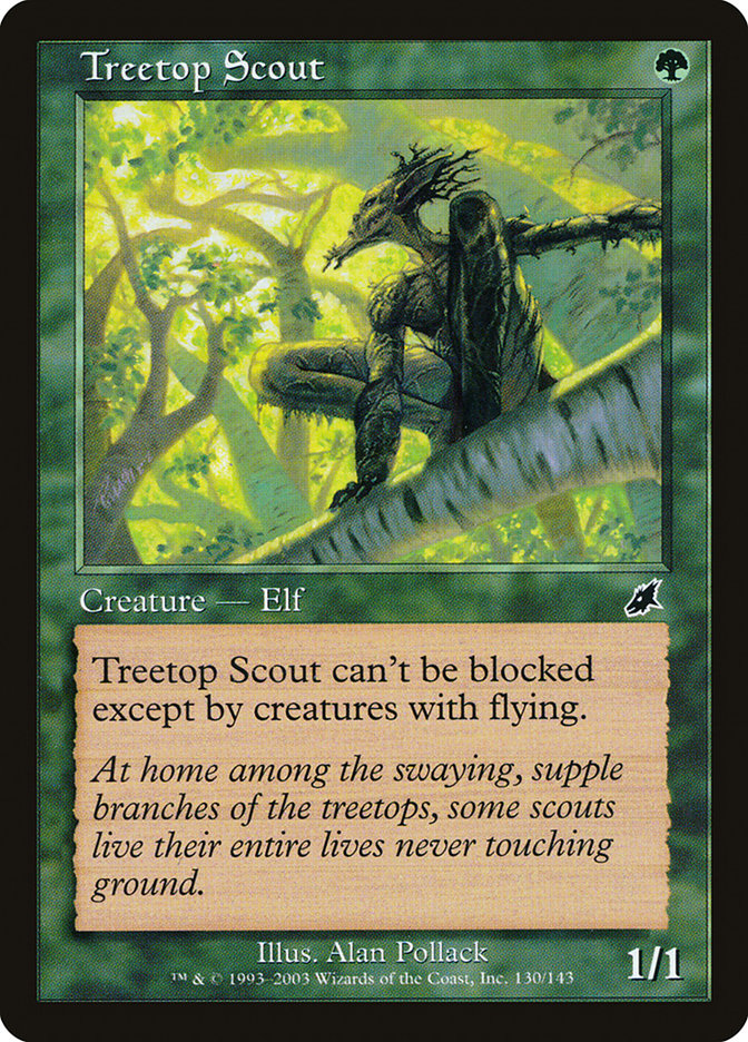 Treetop Scout [Scourge] | Nerdhalla Games