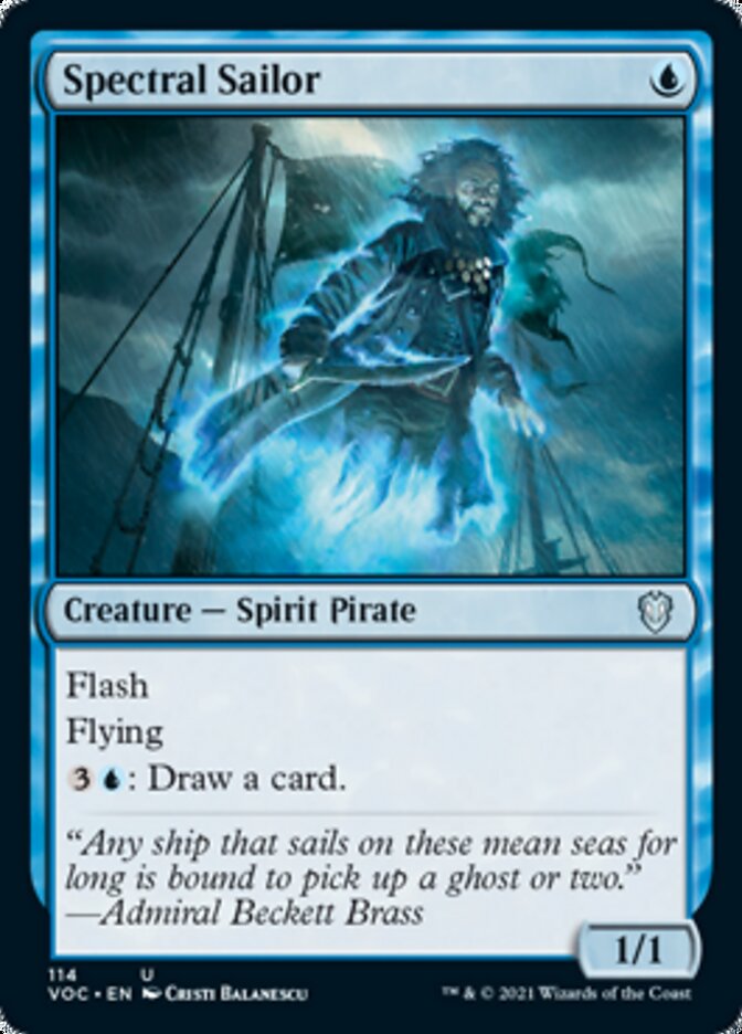 Spectral Sailor [Innistrad: Crimson Vow Commander] | Nerdhalla Games