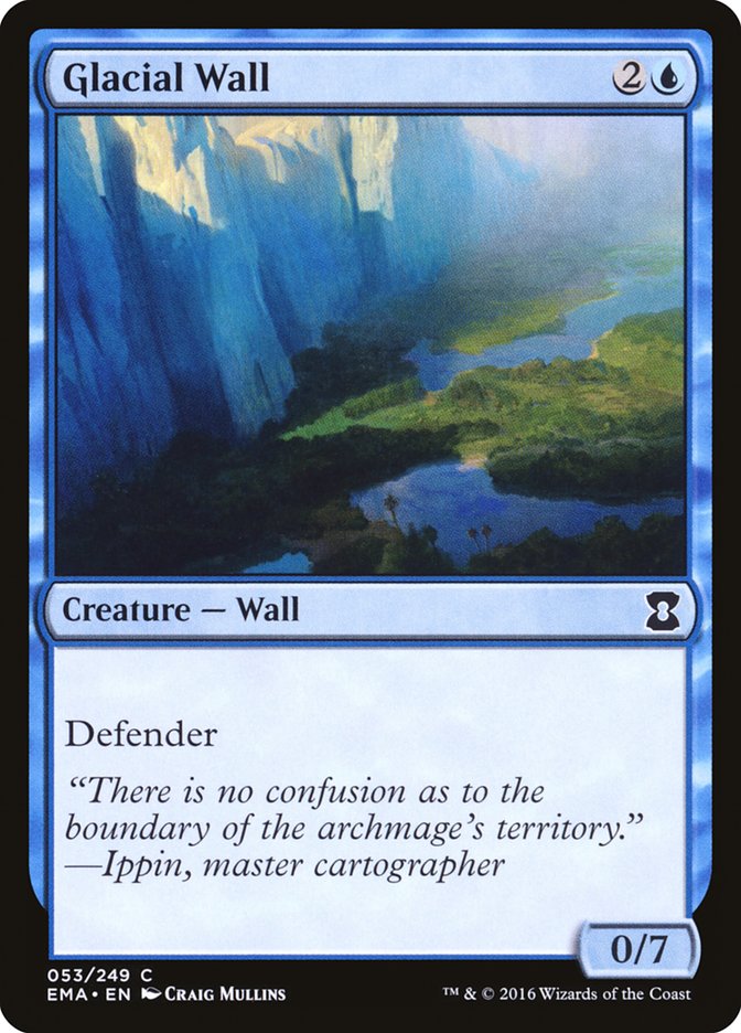 Glacial Wall [Eternal Masters] | Nerdhalla Games