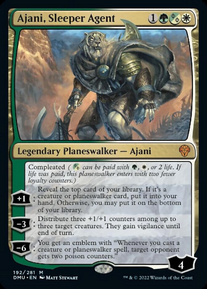 Ajani, Sleeper Agent [Dominaria United] | Nerdhalla Games