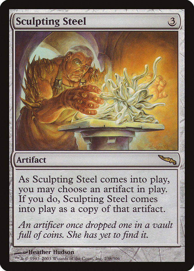 Sculpting Steel [Mirrodin] | Nerdhalla Games