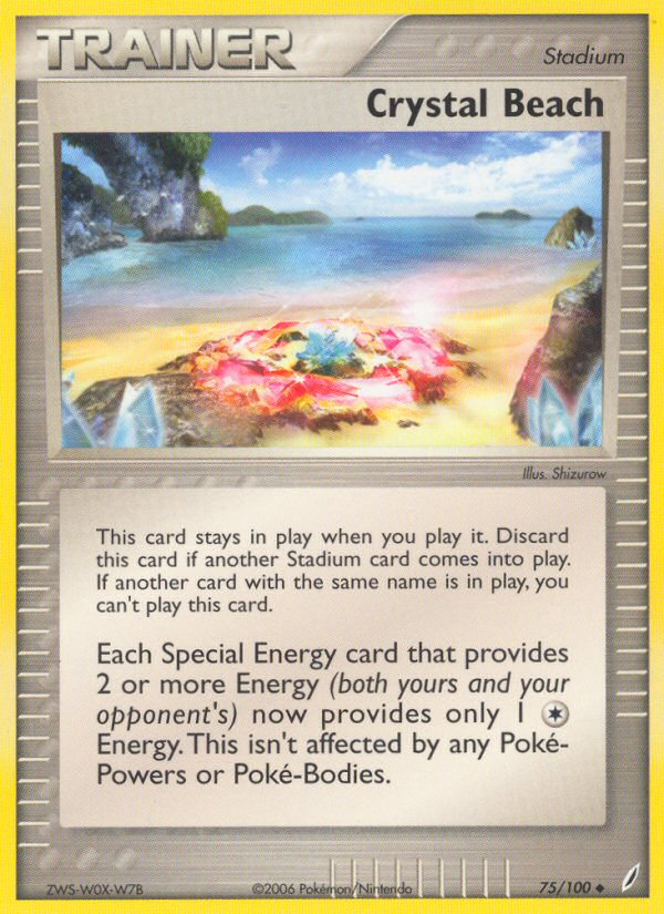 Crystal Beach (75/100) [EX: Crystal Guardians] | Nerdhalla Games