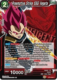 Preemptive Strike SSG Vegeta [BT6-008] | Nerdhalla Games