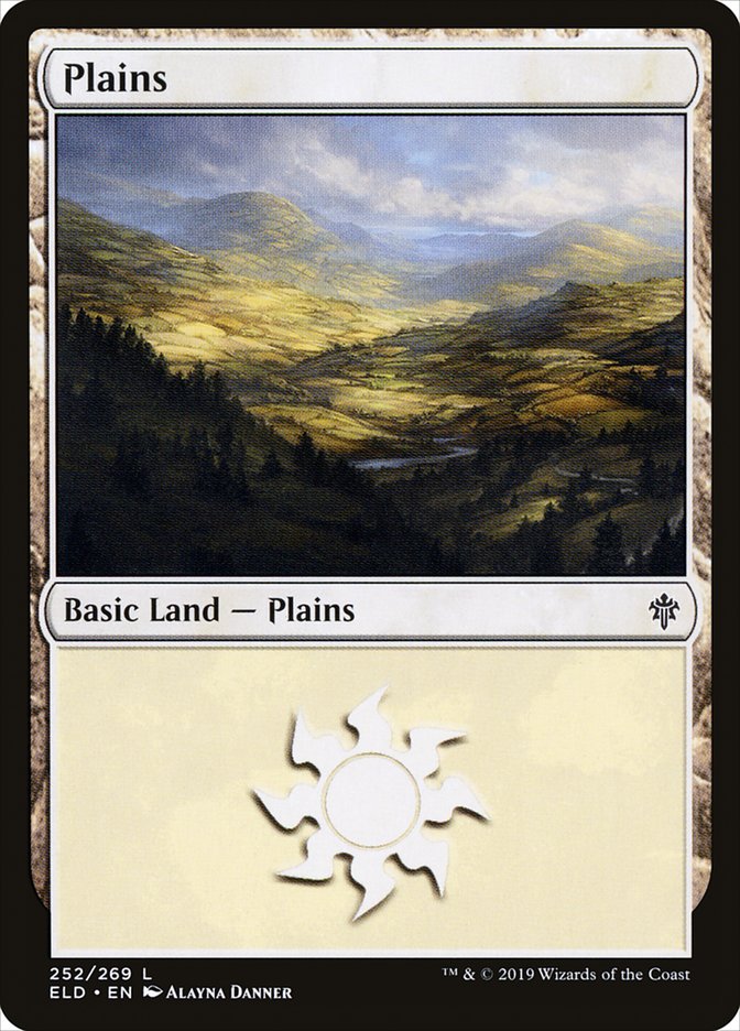 Plains (252) [Throne of Eldraine] | Nerdhalla Games