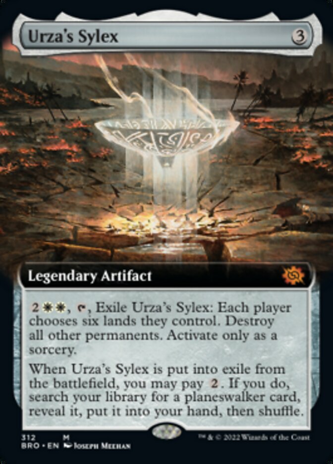 Urza's Sylex (Extended Art) [The Brothers' War] | Nerdhalla Games