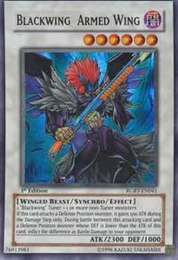 Blackwing Armed Wing [RGBT-EN041] Super Rare | Nerdhalla Games