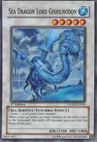 Sea Dragon Lord Gishilnodon [RGBT-EN044] Super Rare | Nerdhalla Games