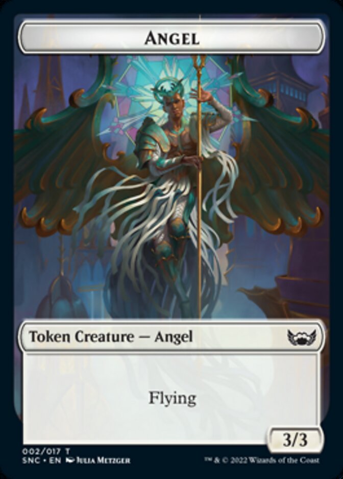 Angel Token [Streets of New Capenna Tokens] | Nerdhalla Games