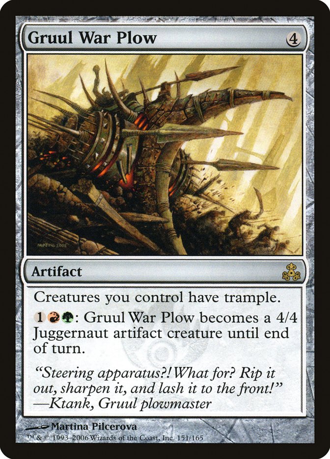 Gruul War Plow [Guildpact] | Nerdhalla Games