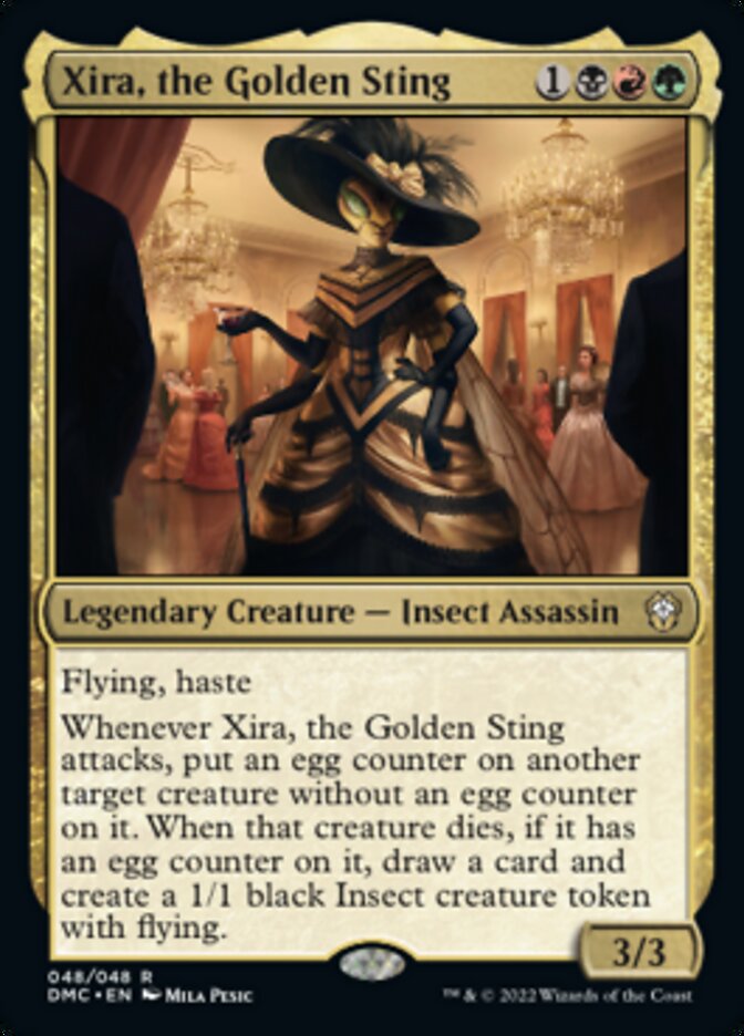 Xira, the Golden Sting [Dominaria United Commander] | Nerdhalla Games