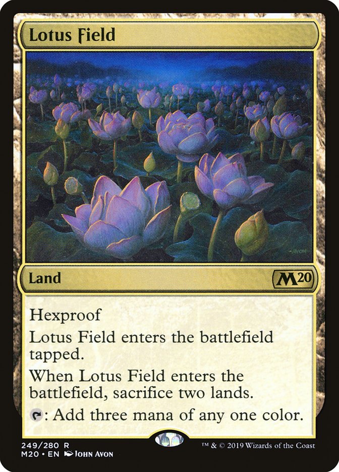 Lotus Field [Core Set 2020] | Nerdhalla Games