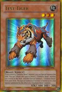 Test Tiger [GLD2-EN029] Ultra Rare | Nerdhalla Games