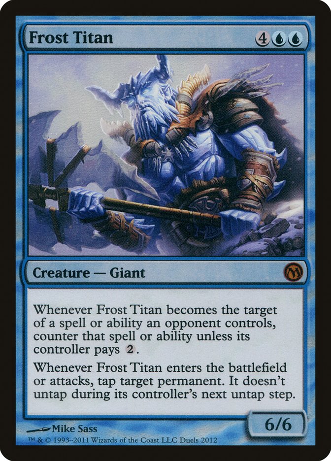 Frost Titan (Duels of the Planeswalkers Promos) [Duels of the Planeswalkers Promos 2011] | Nerdhalla Games